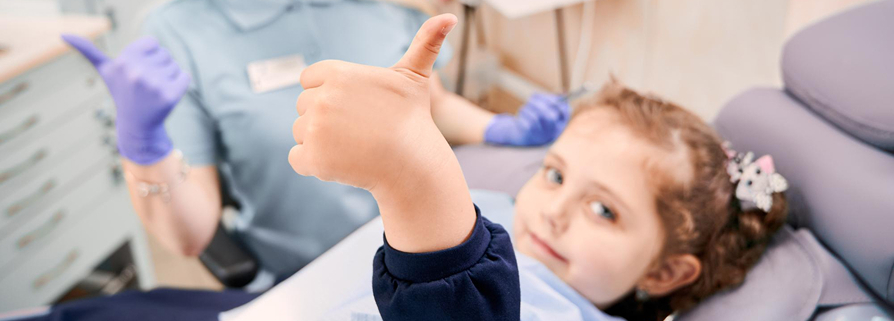 child-friendly dental clinic environment designed to reduce fear and anxiety in children